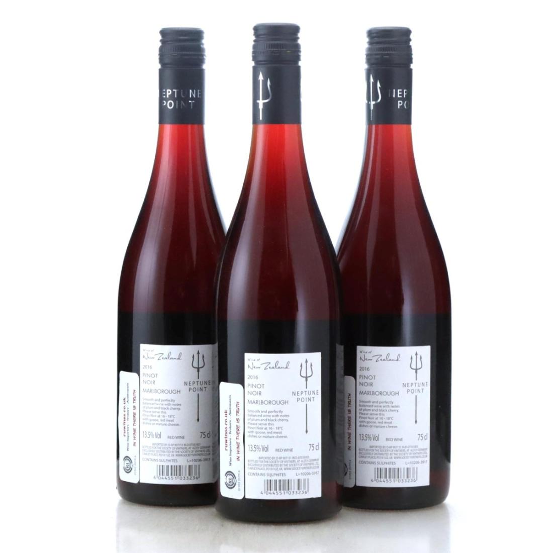 Neptune Point Pinot Noir 2016 x 3