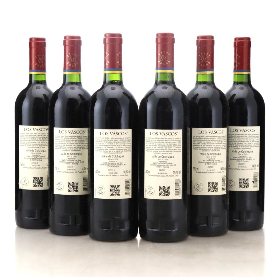Image for Domaines Barons de Rothschild Lafite Los Vascos Grande Reserve 2012 x 6
