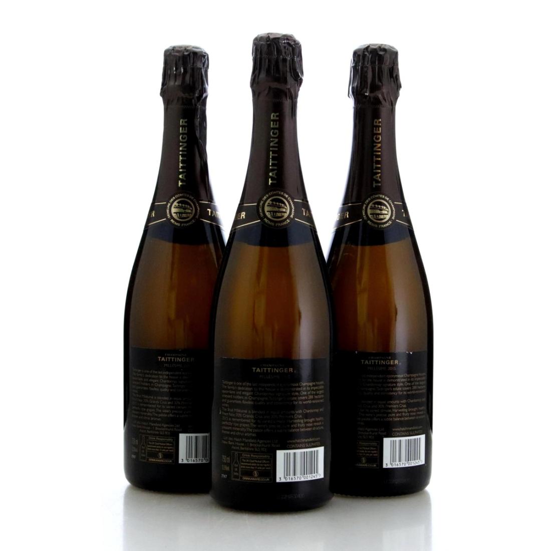 Image for Taittinger 2015 Vintage Champagne x 3