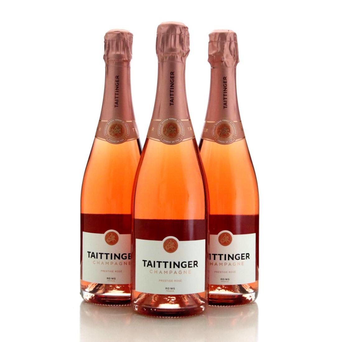 Image for Taittinger Prestige Rosé Champagne x 3