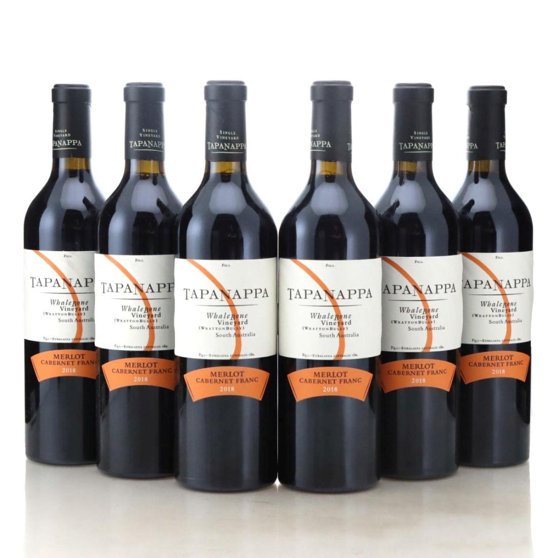 Image for Tapanappa Whalebone Vineyard Merlot-Cabernet Franc 2018 x 6