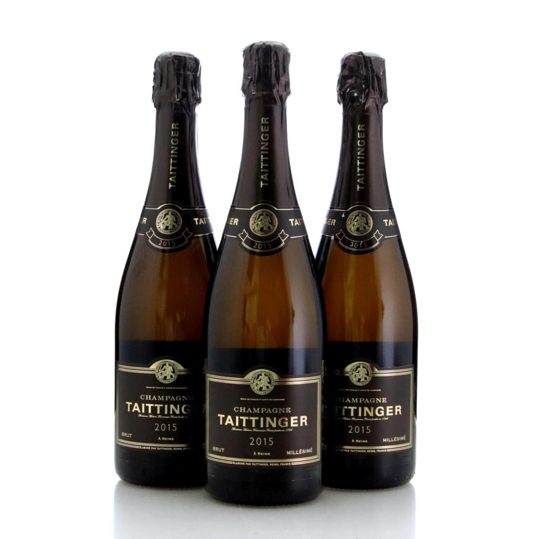 Image for Taittinger 2015 Vintage Champagne x 3