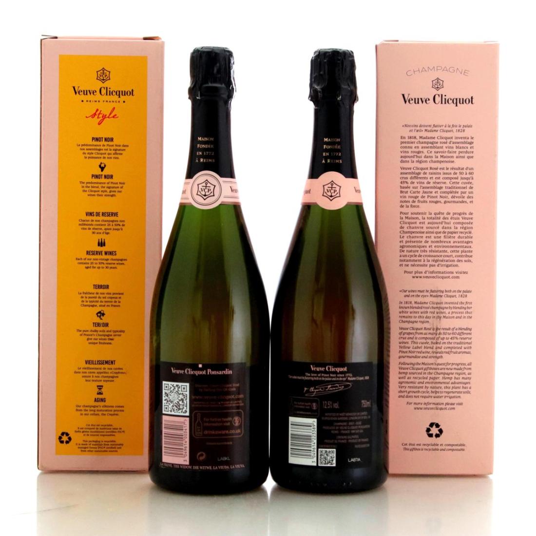 Image for Veuve Clicquot Rosé Champagne x 2