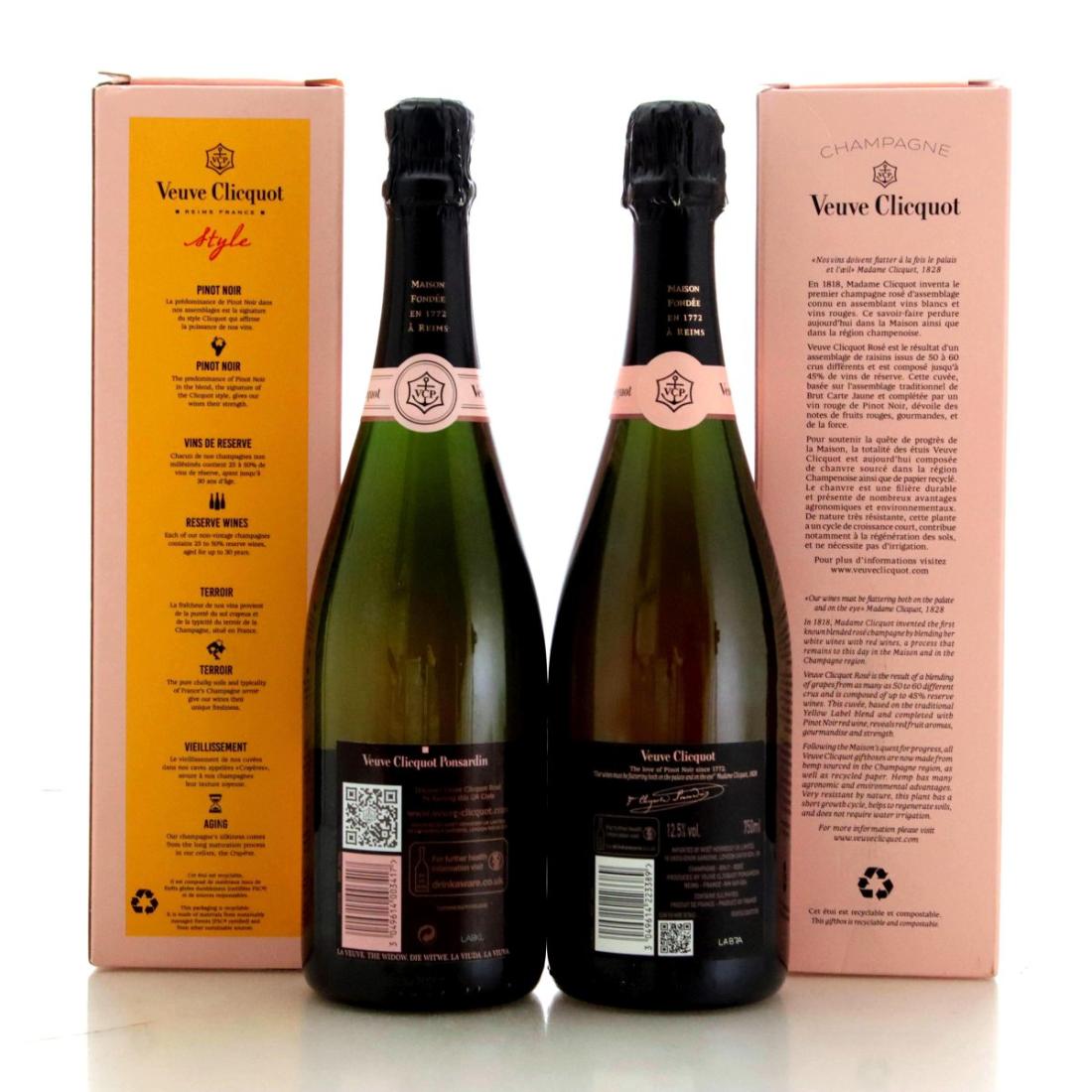 Image for Veuve Clicquot Rosé Champagne x 2