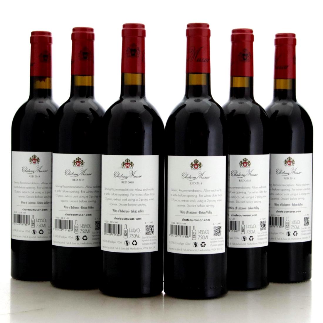 Image for Chateau Musar 2018 x 6