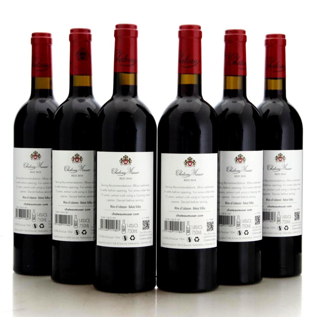 Image for Chateau Musar 2018 x 6