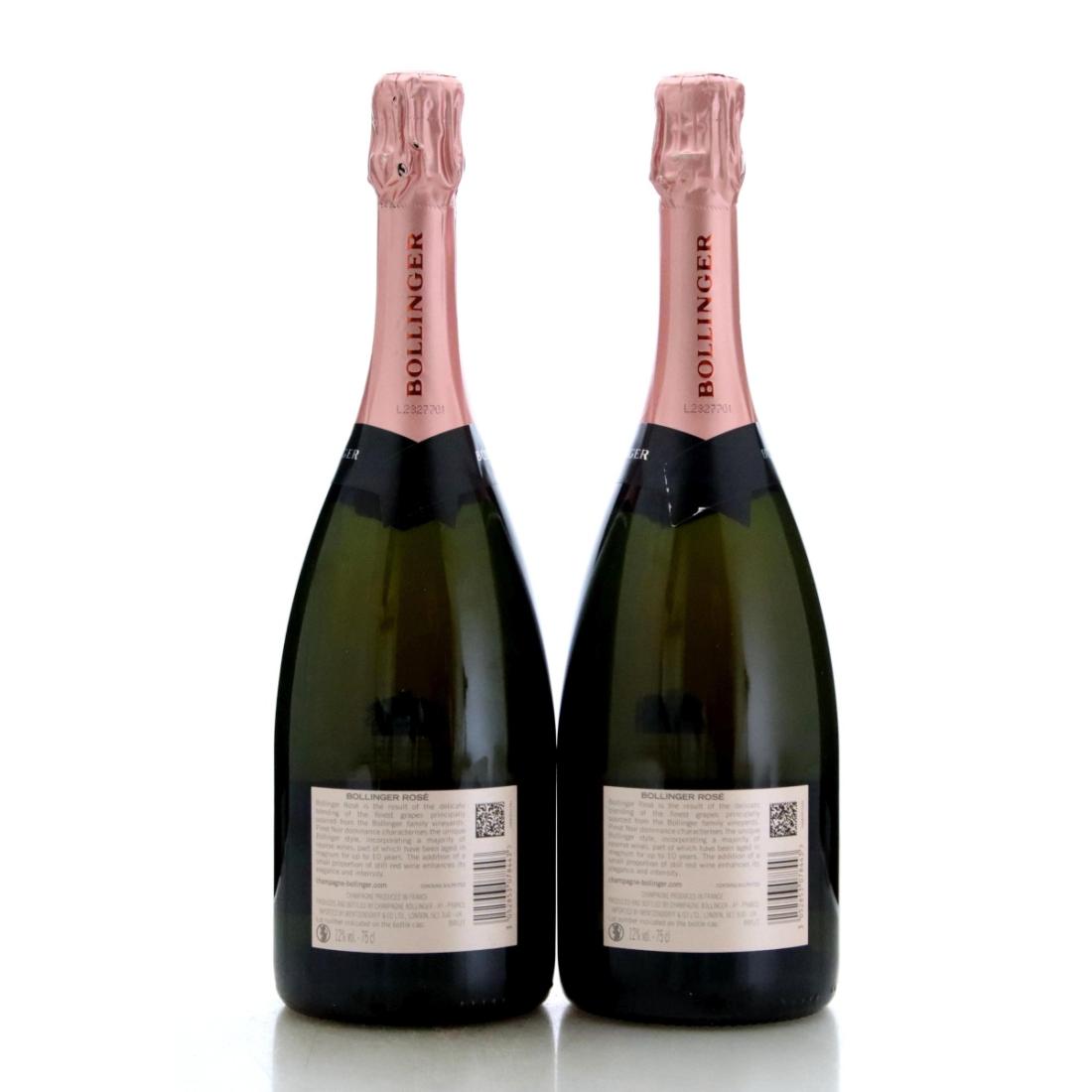Image for Bollinger Brut Rosé Champagne x 2