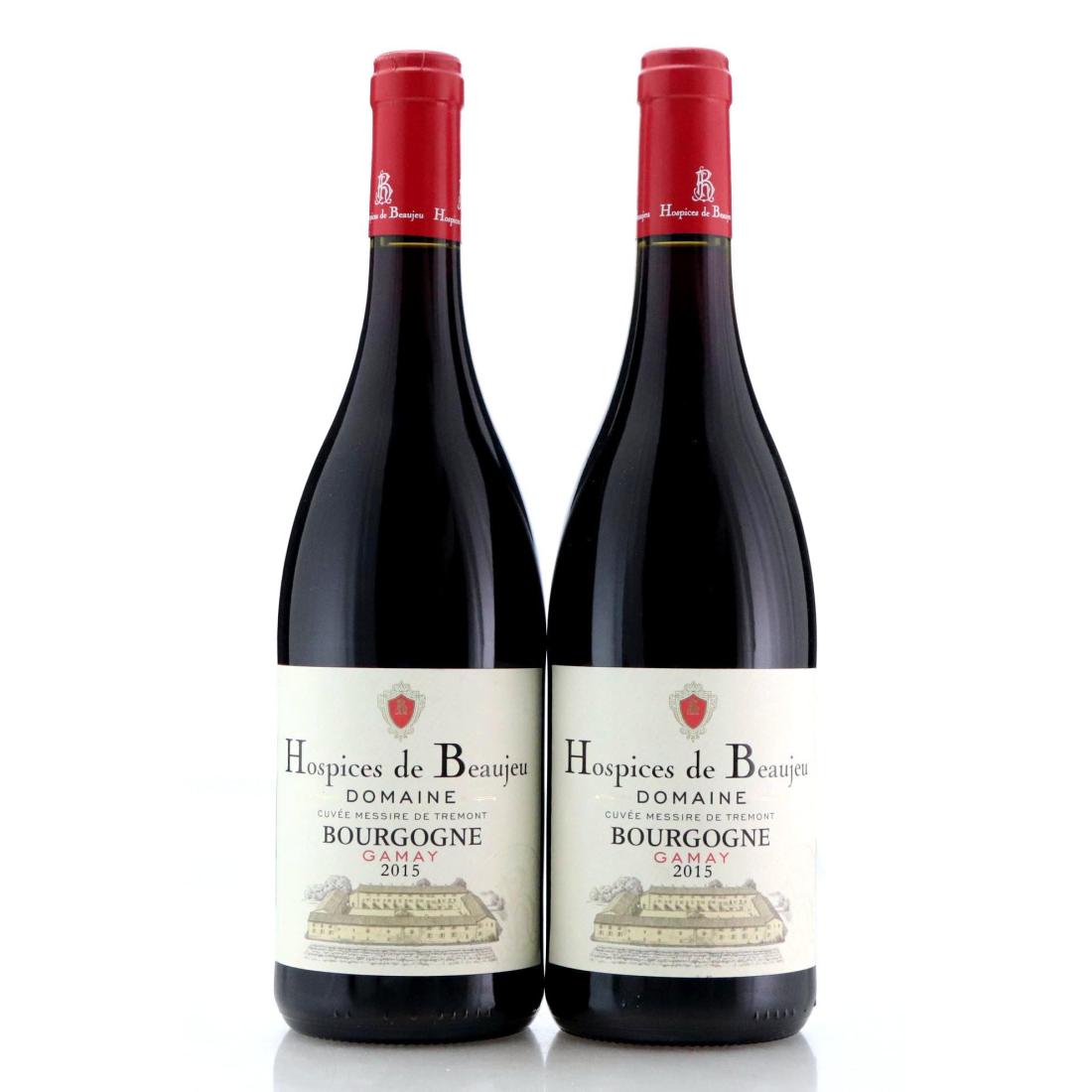 Image for Domaine Hospices de Beaujeu Cuvée Messire de Tremont Gamay 2015 x 2