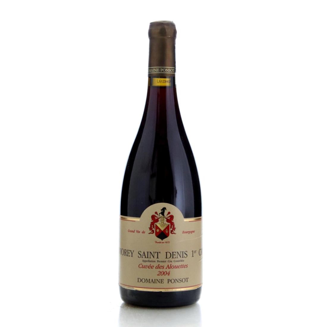 Image for Domaine Ponsot Cuvée des Alouettes 2004