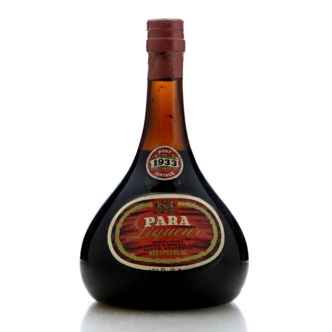 Image for Seppelt Para Liqueur 1933 Vintage Port