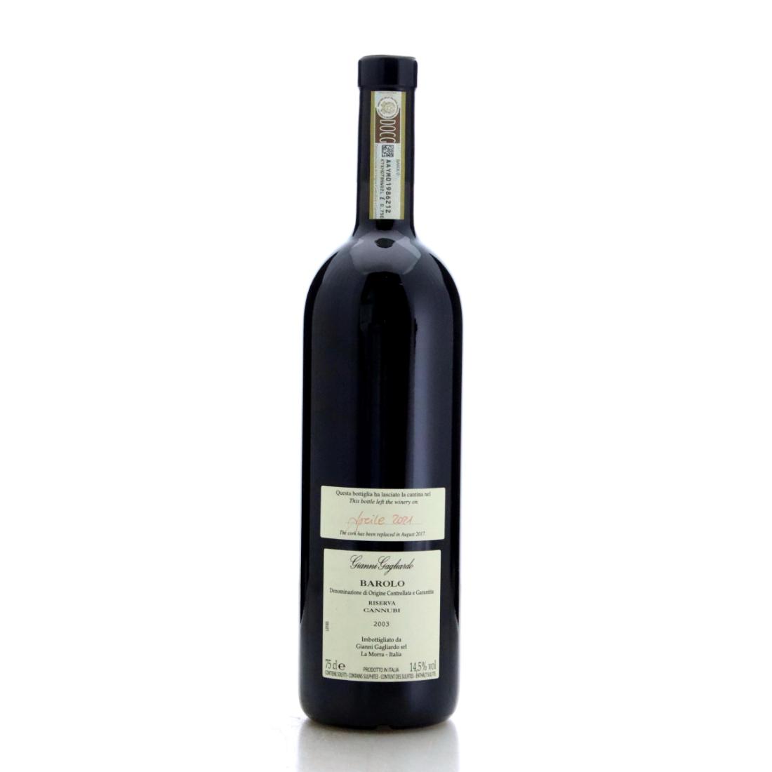 Image for Gianni Gagliardo Cannubi 2003