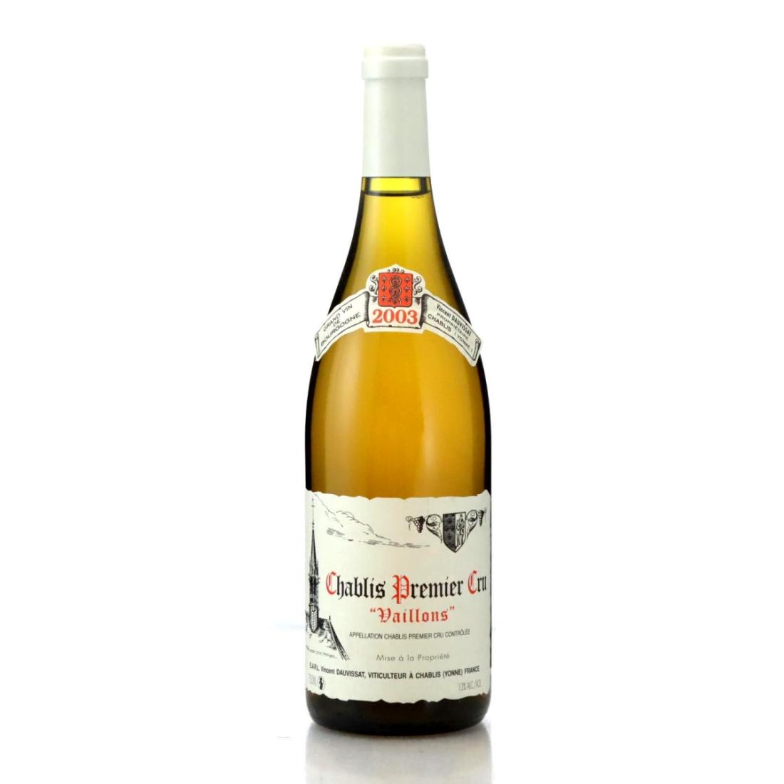 Image for Vincent Dauvissat Vaillons 2003