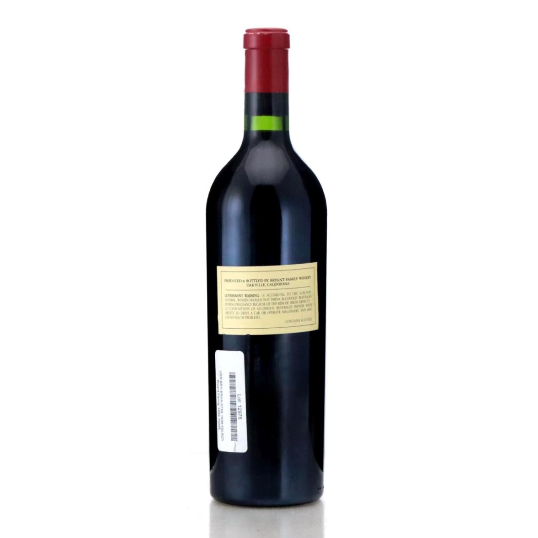 Image for Bryant Family Cabernet Sauvignon 1999 Napa Valley