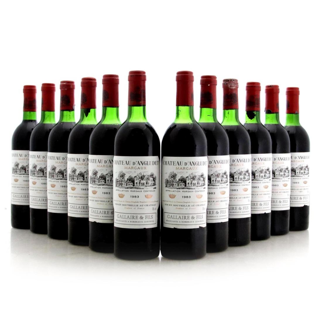 Château d`Angludet 1983 x 12
