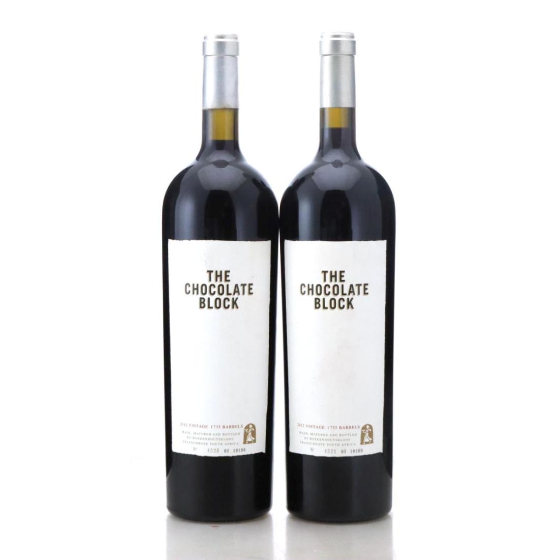 Image for Boekenhoutskloof The Chocolate Block 2012 / Magnum x 2