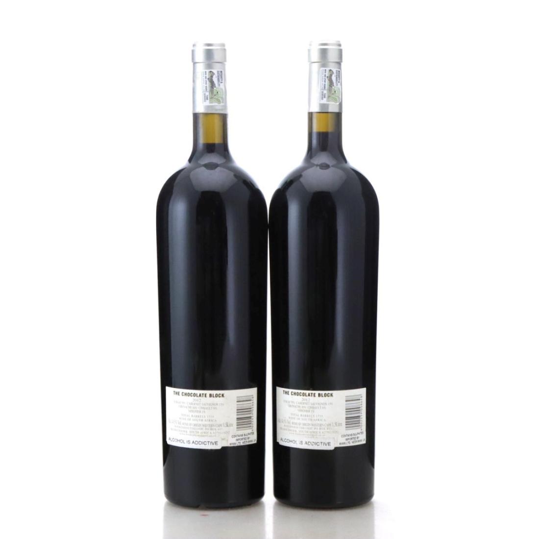 Boekenhoutskloof The Chocolate Block 2012 / Magnum x 2