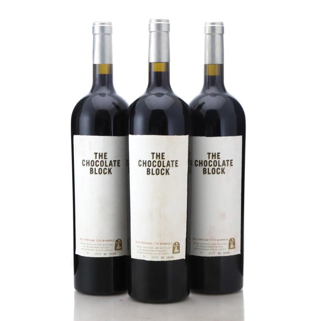 Image for Boekenhoutskloof The Chocolate Block 2012 / Magnum x 3