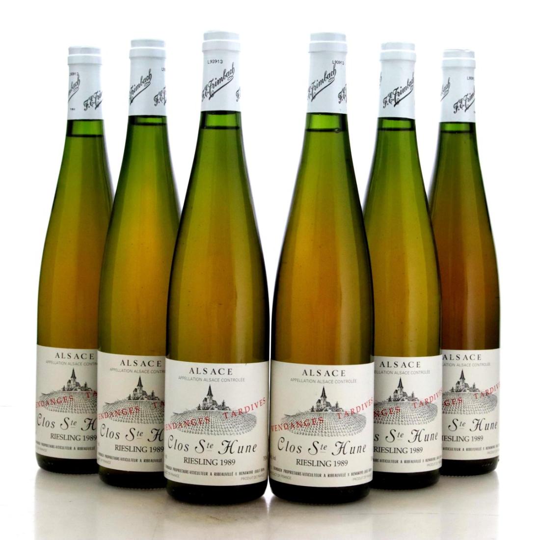 Image for Trimbach Clos St Hune Vendangers Tardives 1989 x 6