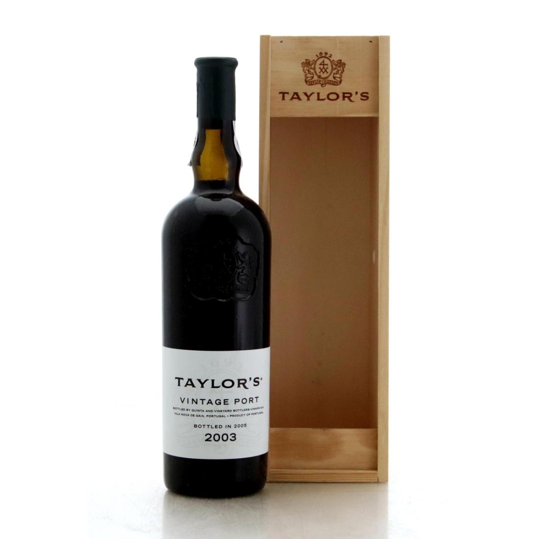 Taylor's 2003 Vintage Port