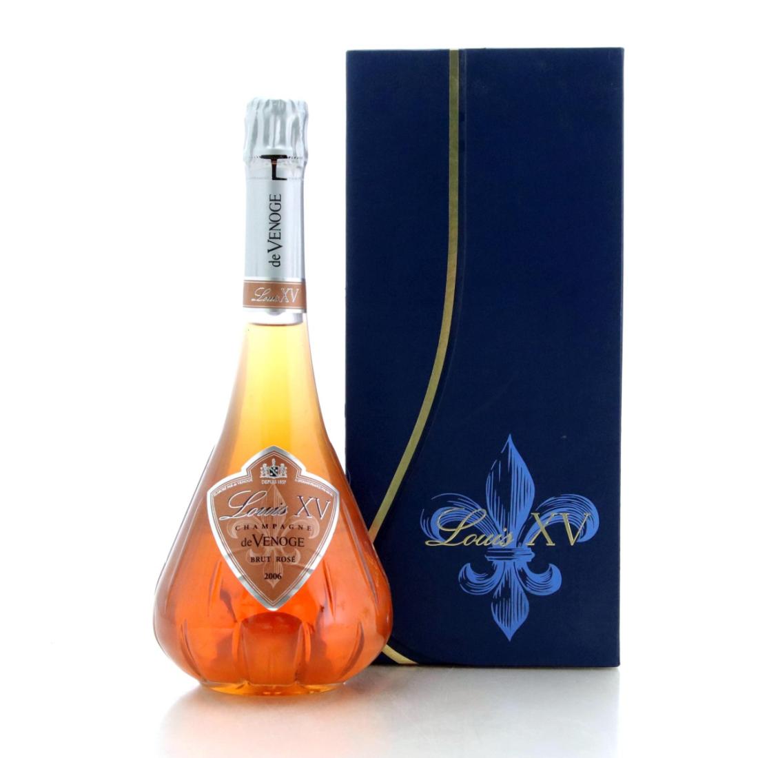De Venoge Louis XV Brut Rosé 2006 Vintage Champagne