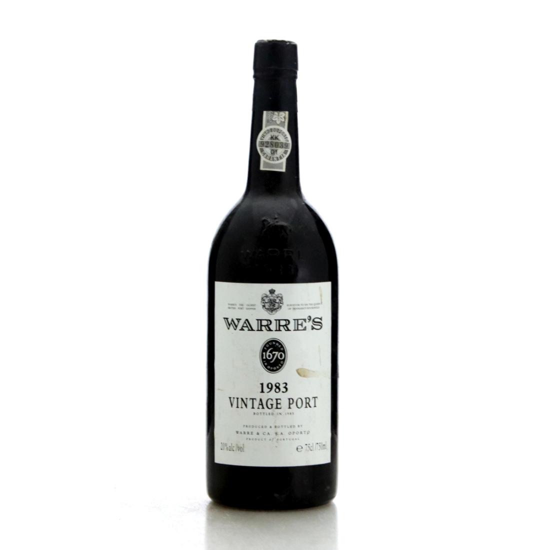 Image for Warre's 1983 Vintage Port