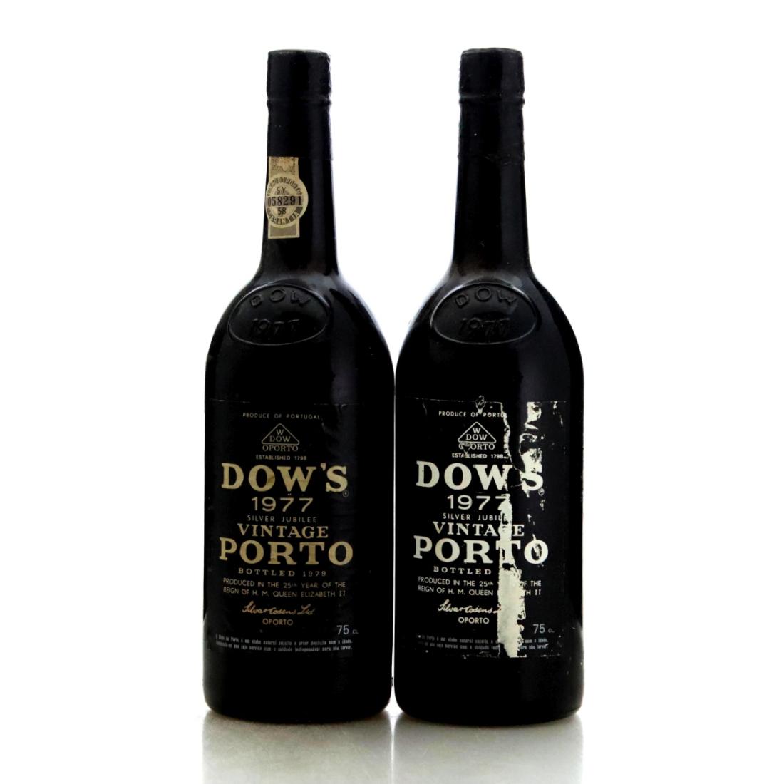 Image for Dow's 1977 Vintage Port x 2