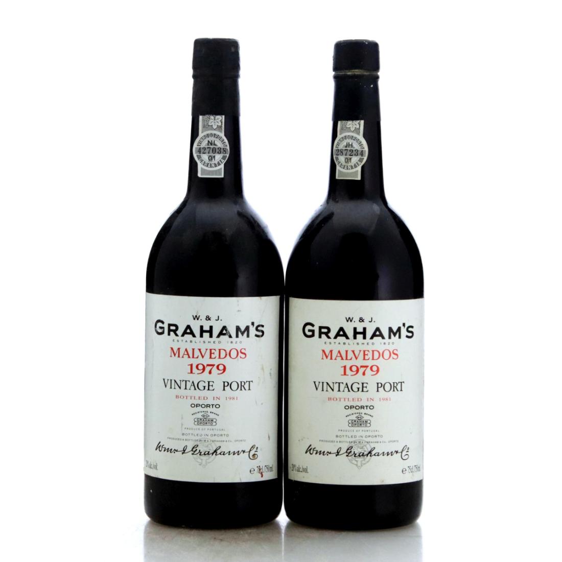 Image for Graham's Malvedos 1979 Vintage Port x 2