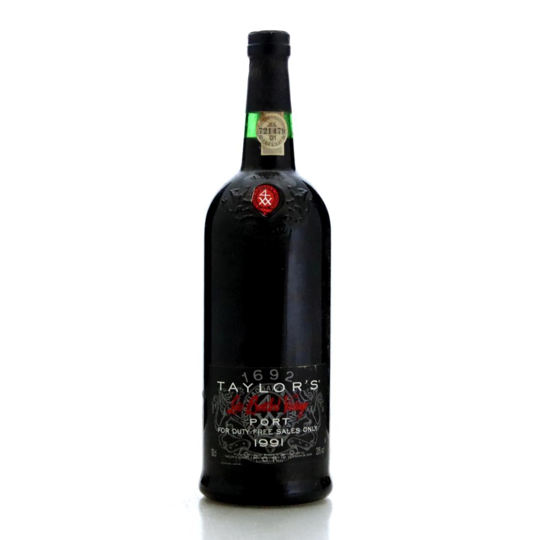 Image for Taylor's 1991 Late Bottled Vintage Port / litre 