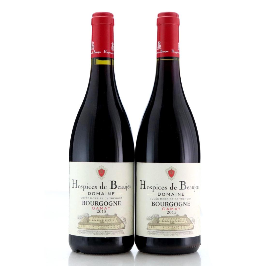 Image for Domaine Hospices de Beaujeu Cuvée Messire de Tremont Gamay 2015 x 2
