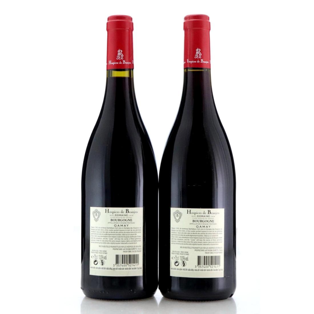 Image for Domaine Hospices de Beaujeu Cuvée Messire de Tremont Gamay 2015 x 2