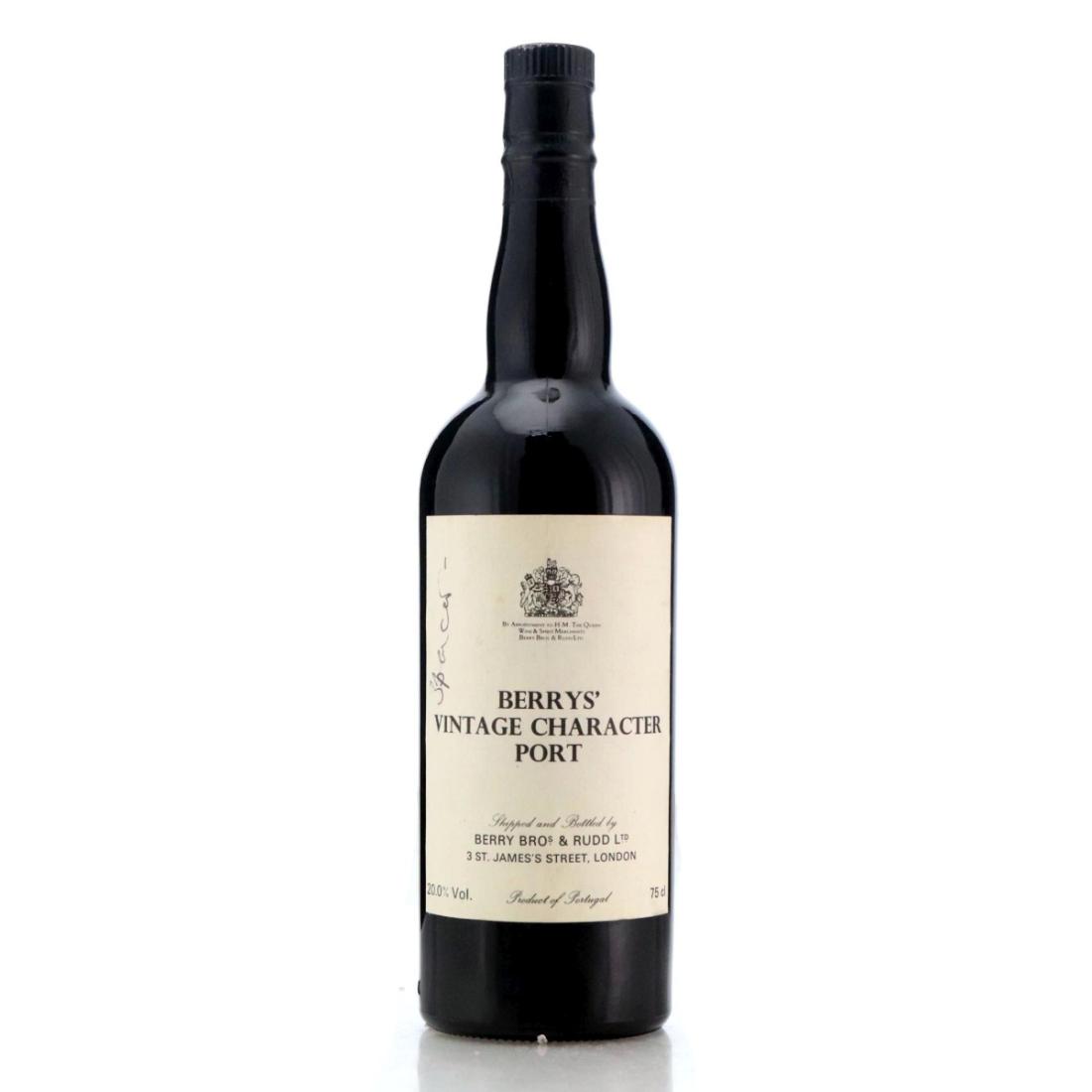 Taylor's Berry Bros & Rudd Berry's Vintage Character Port