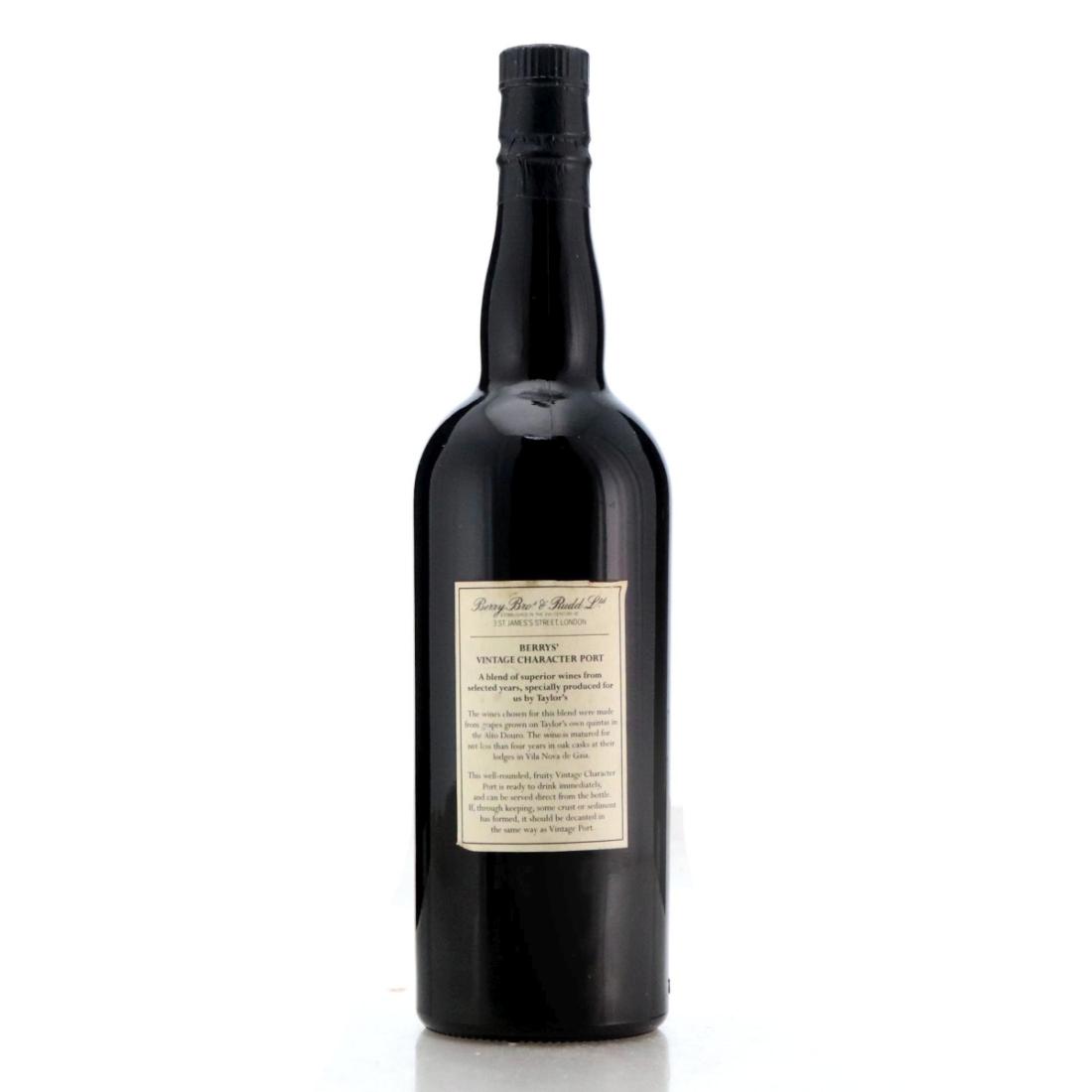 Taylor's Berry Bros & Rudd Berry's Vintage Character Port