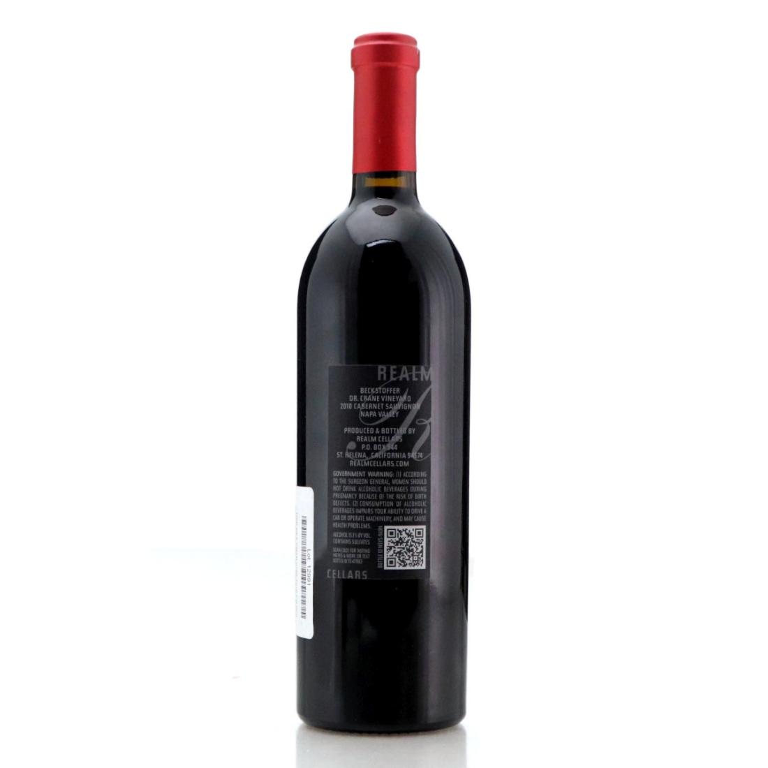 Image for Realm Beckstoffer Dr. Crane Cabernet Sauvignon 2010