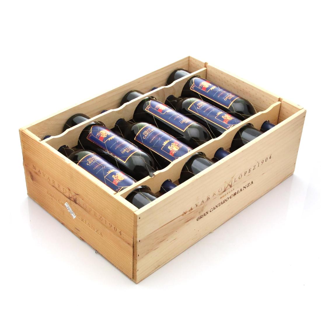 Image for Navarro Lopez Gran Cantaro Crianza 2002 Valdenpenas x 12