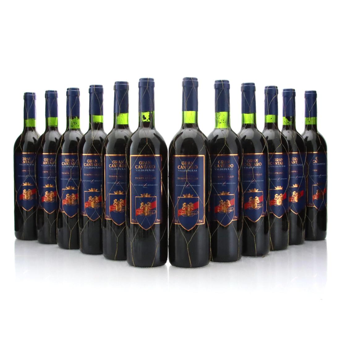 Image for Navarro Lopez Gran Cantaro Crianza 2002 Valdenpenas x 12