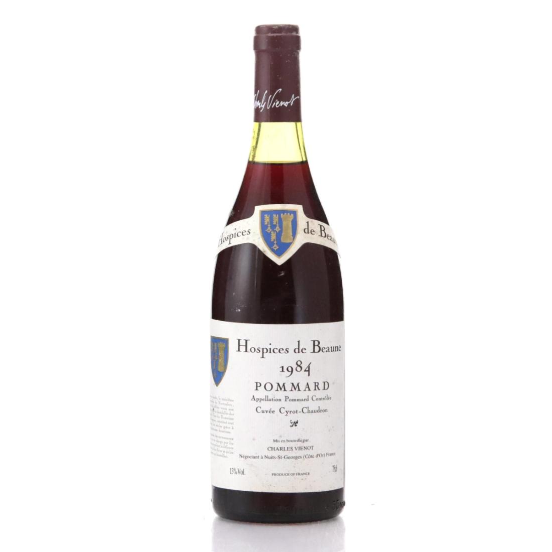 Image for Charles Vienot Cuvée Cyrot-Chaudron 1984 / Hospices de Beaune