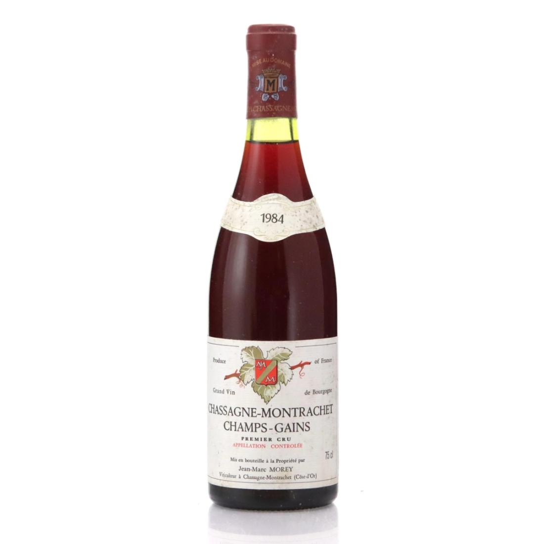 Domaine Jean-Marc Morey Champs-Gains 1984