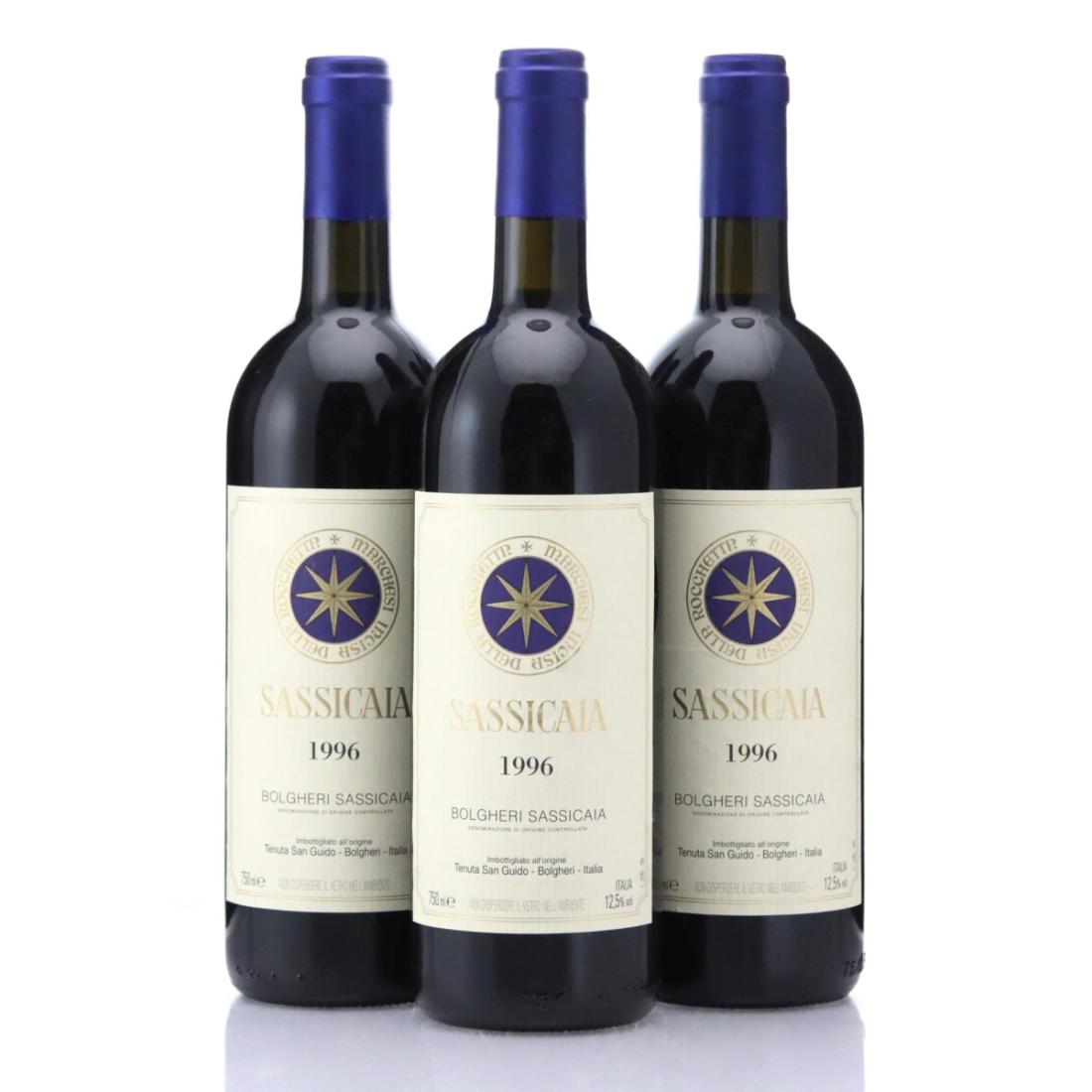 Image for Tenuta San Guido Sassicaia 1996 x 3