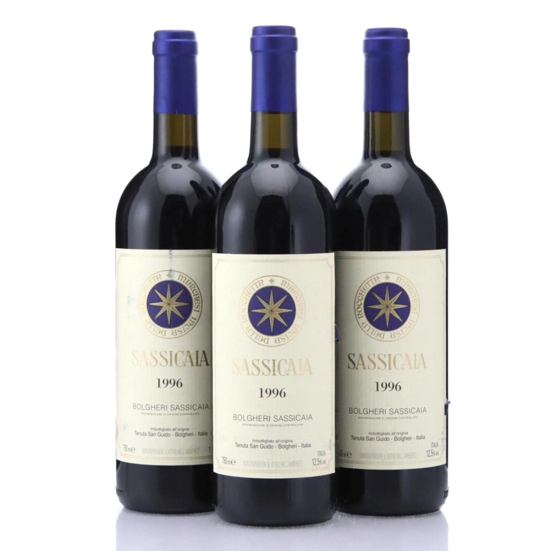 Image for Tenuta San Guido Sassicaia 1996 x 3