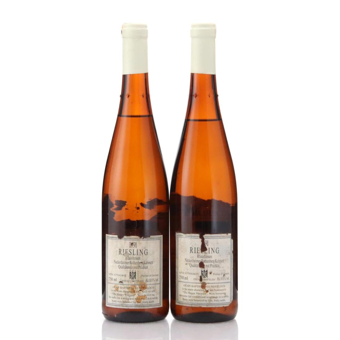 Image for Weingut Gunderloch Jean-Baptiste Nackenheimer Rothenberg Kabinett Riesling x 2