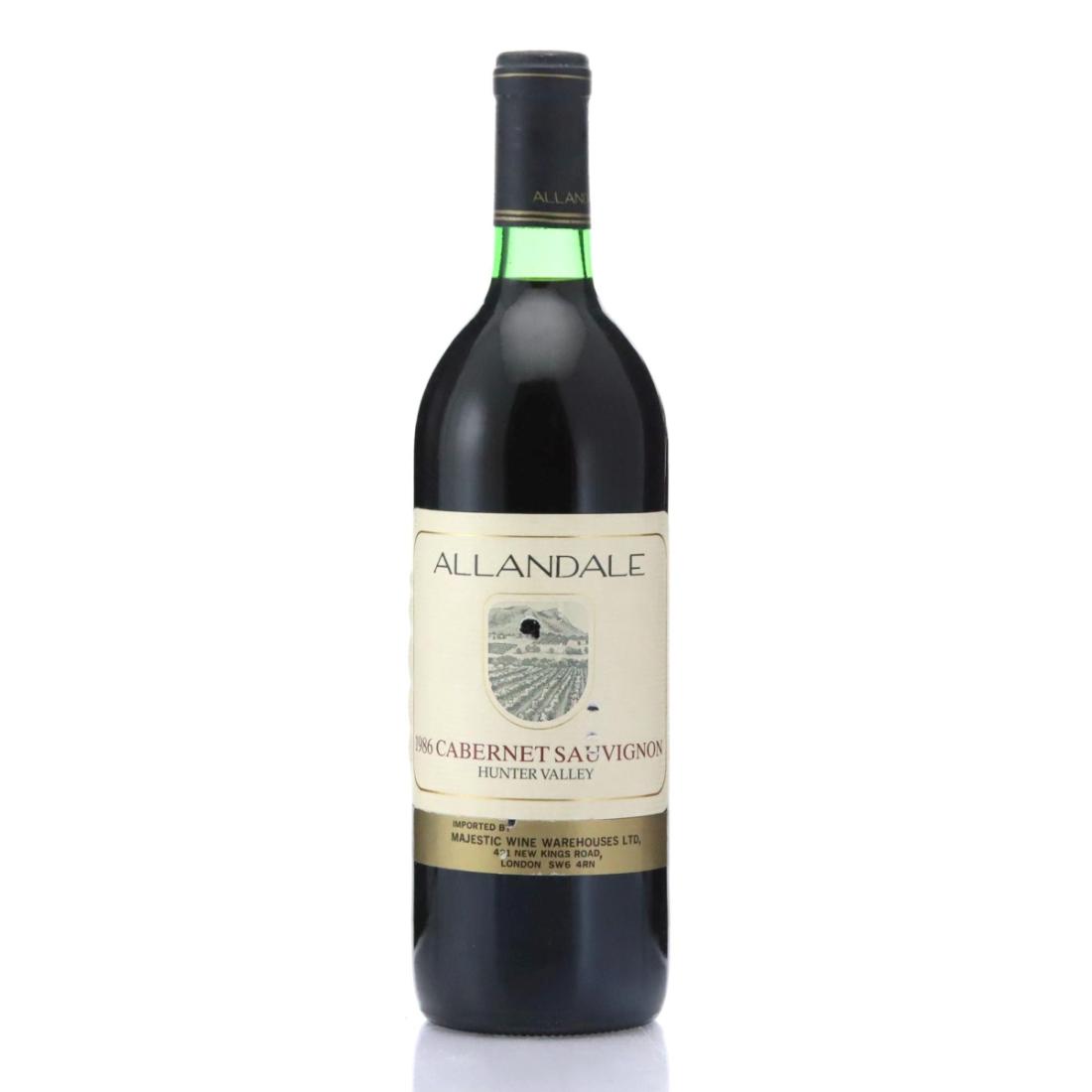 Image for Allandale Cabernet Sauvignon 1986