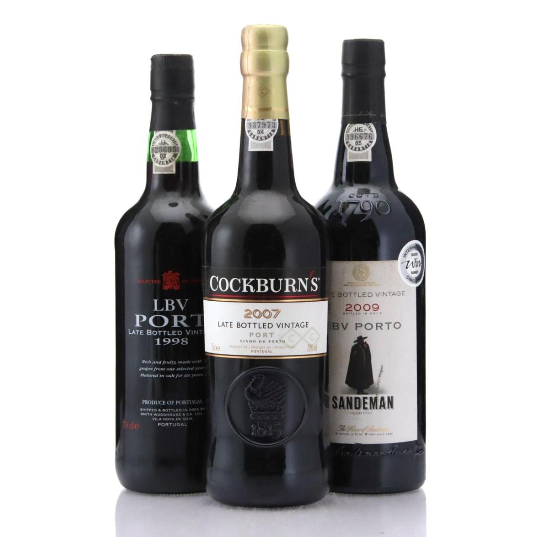 Image for Assorted Late Bottled Vintage Port x 3