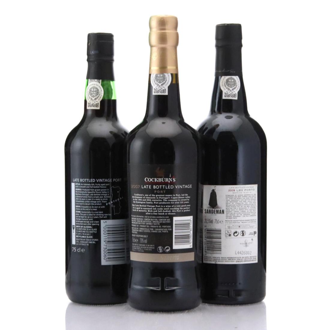 Image for Assorted Late Bottled Vintage Port x 3