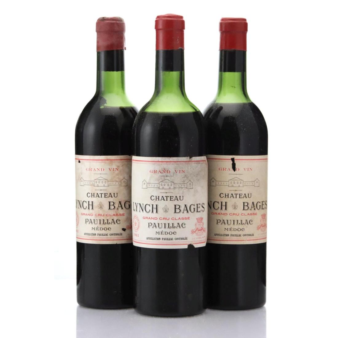 Image for Château Lynch-Bages 1961 x 3
