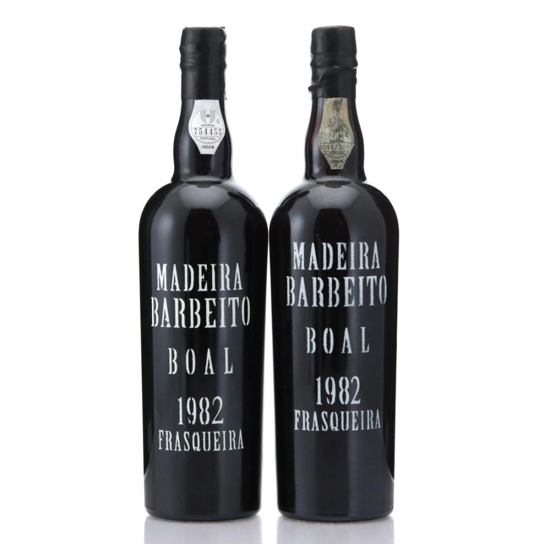 Barbeito Frasqueira 1982 Boal Madeira / bottled 2007 x 2