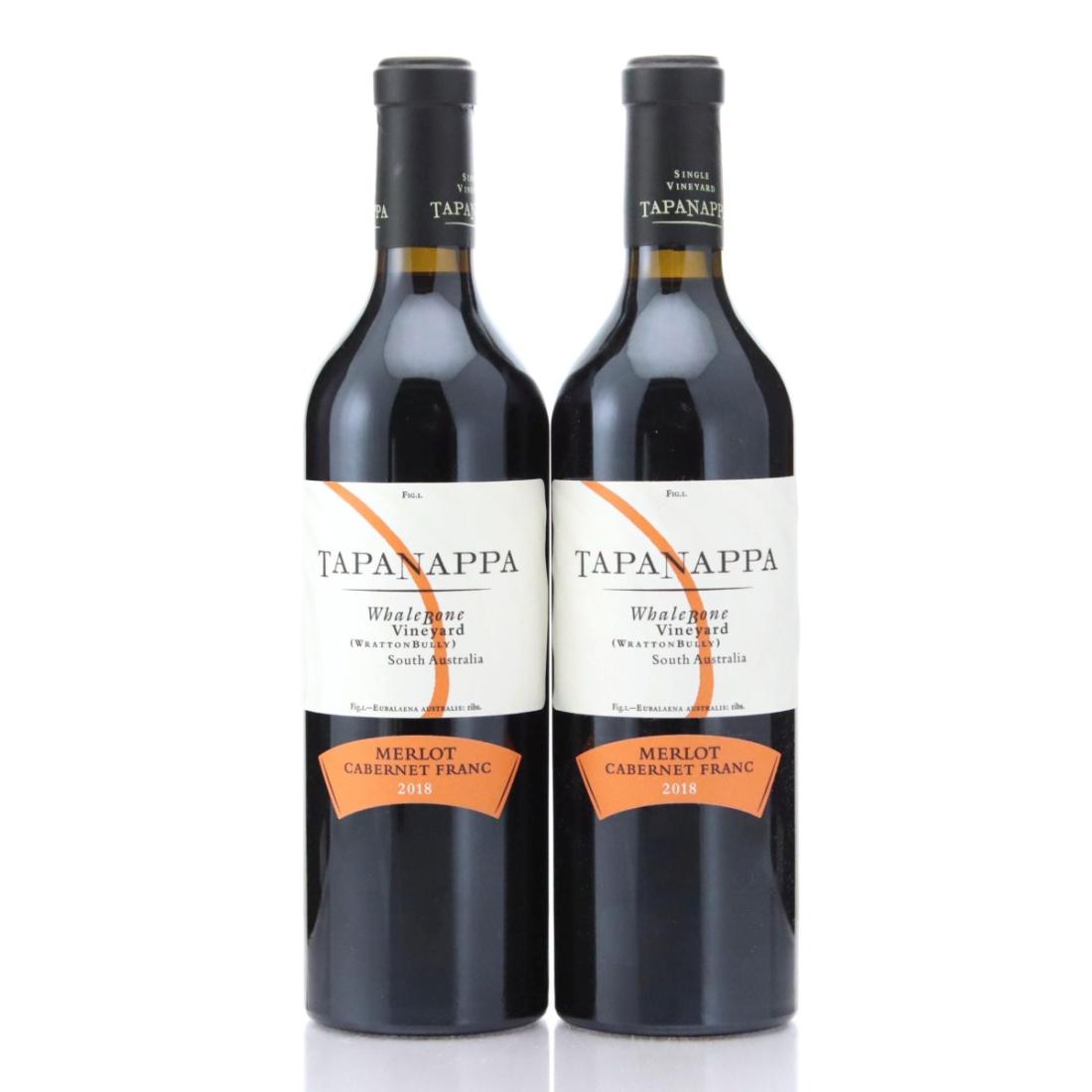 Image for Tapanappa Whalebone Vineyard Merlot-Cabernet Franc 2018 x 2