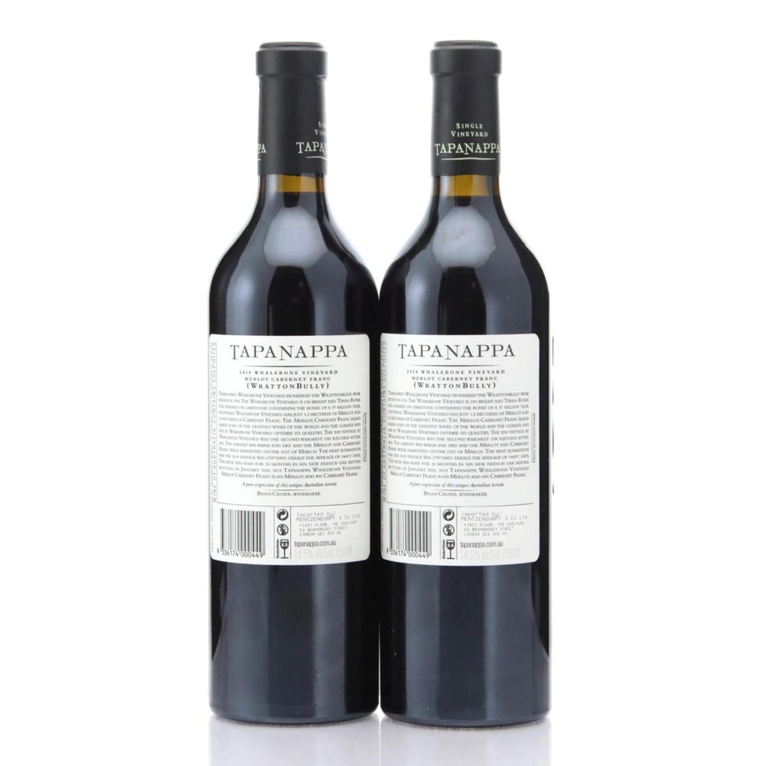 Image for Tapanappa Whalebone Vineyard Merlot-Cabernet Franc 2018 x 2