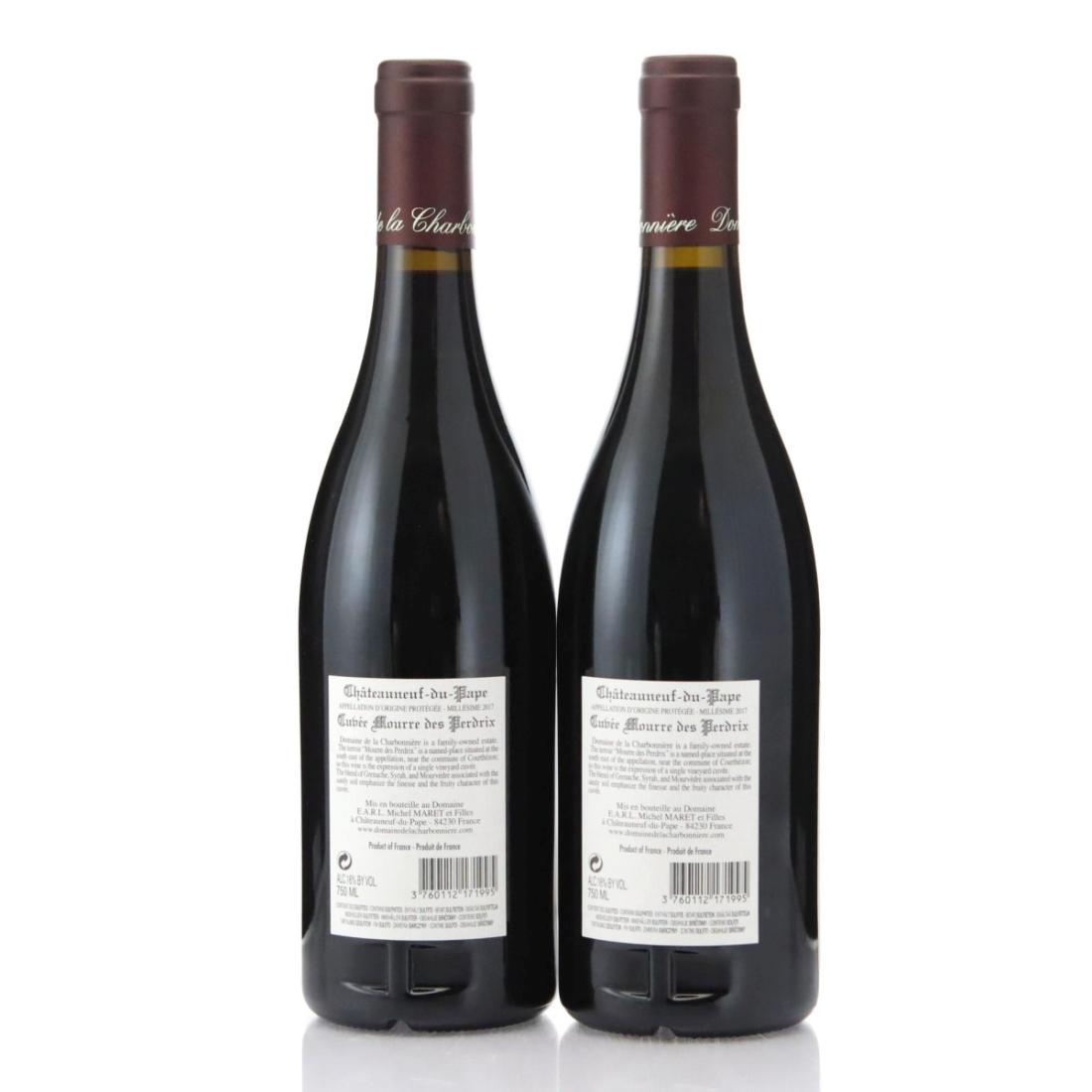 Image for Domaine de la Charbonnière Cuvée Mourre des Perdrix 2017 x 2