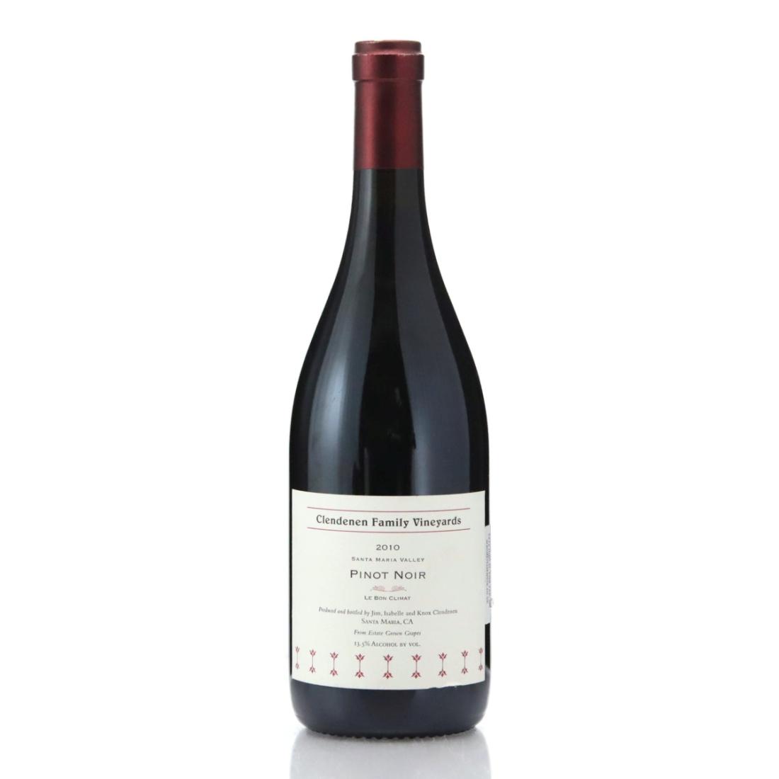 Image for Clendenen Family Vinyards Le Bon Climat Pinot Noir 2010 Santa Maria