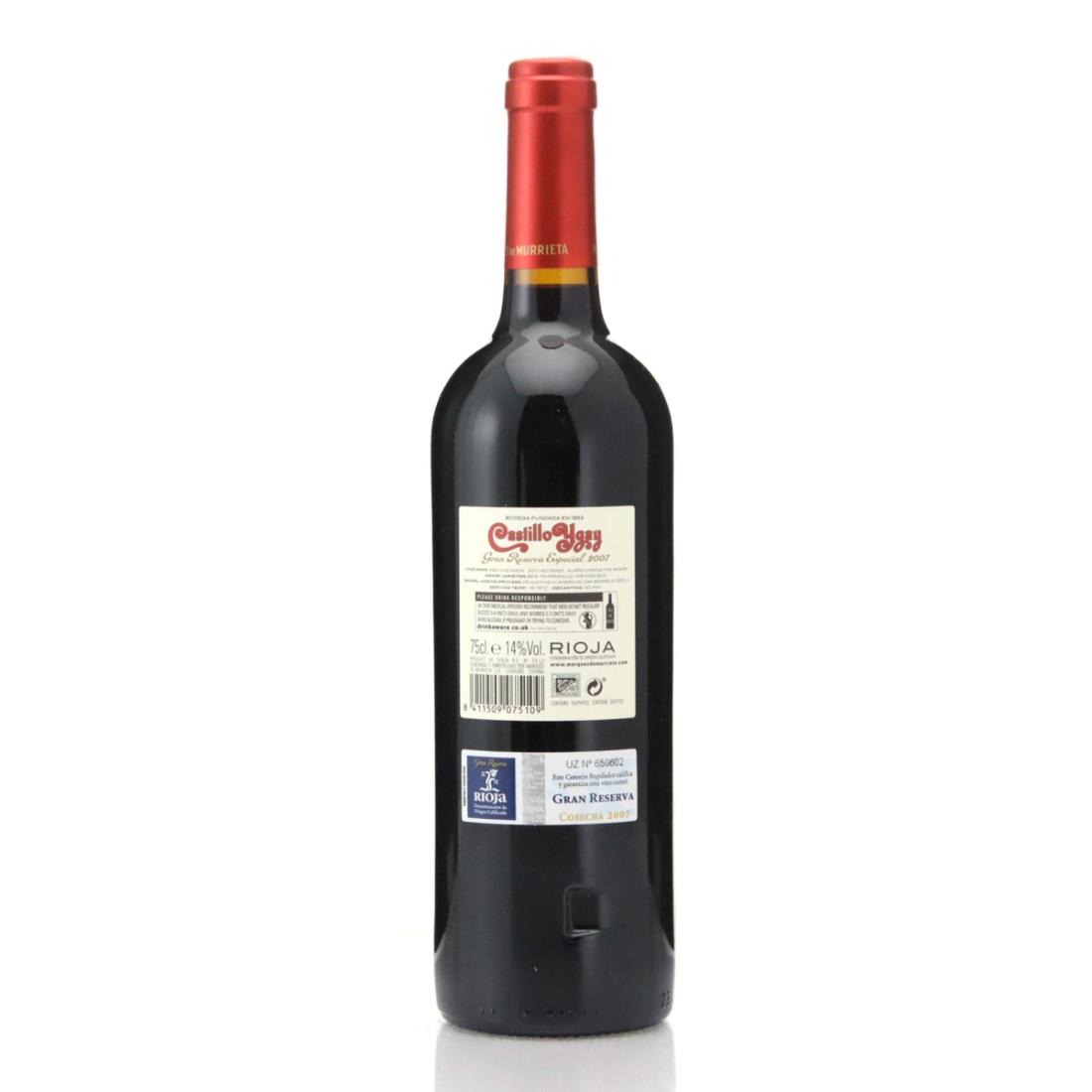 Image for Marques De Murrieta Castillo Ygay Especial 2007